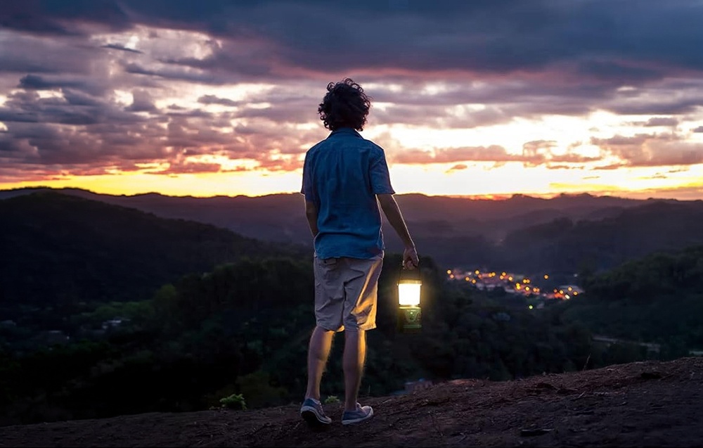 LEPRO 3300008 Camping Lamp, 1000 lm, 3600 mAh aprašymas - Prekės nuotrauka