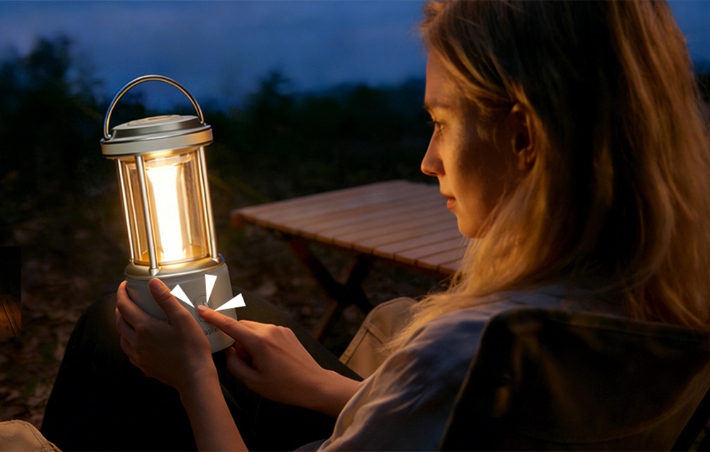 Lepro 330043 Camping Lamp, 1000 lm aprašymas - Prekės nuotrauka Lepro 330043 Camping Lamp, 1000 lm aprašymas - Prekės nuotrauka
