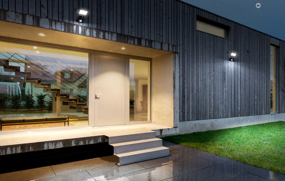LEPRO 340006-DW-EU 50W 5000K IP65 LED Floodlight with Motion Sensor aprašymas - Prekės nuotrauka