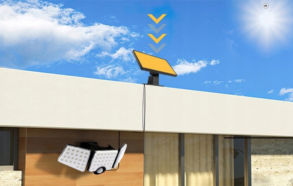 LEPRO 640005-DW Solar Lamp aprašymas - Prekės nuotrauka
