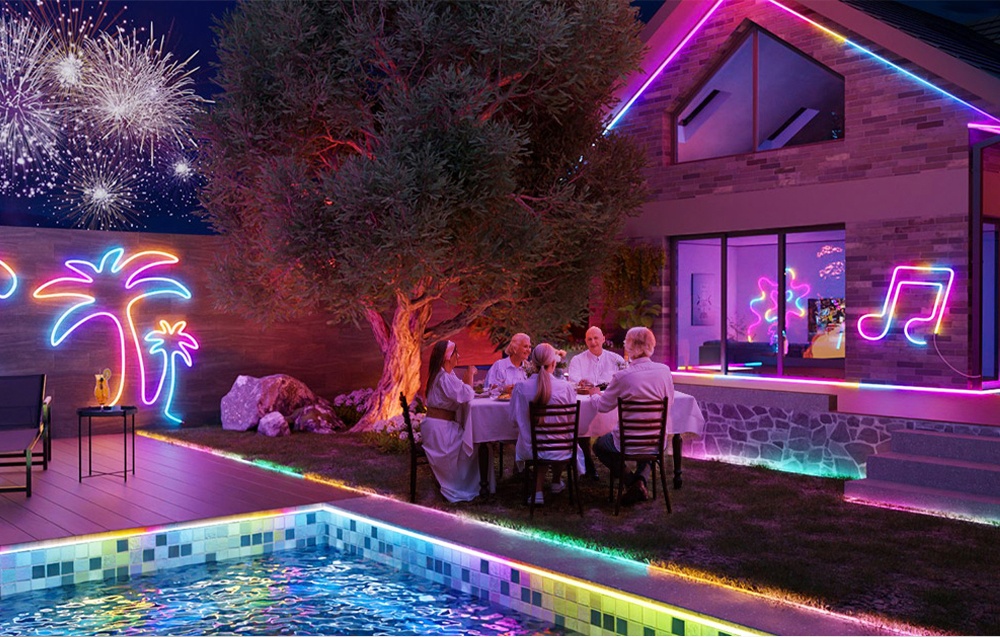 Lepro N1 3m neoninė LED juosta aprašymas - Prekės nuotrauka Lepro N1 3m neoninė LED juosta aprašymas - Prekės nuotrauka