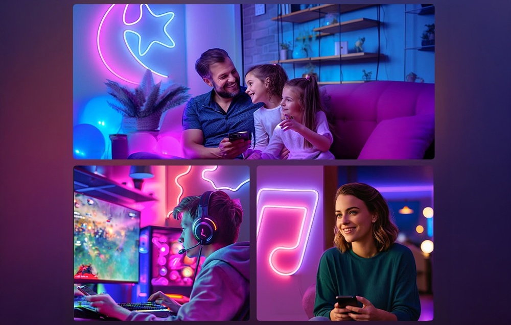 LEPRO N1-5 RGB Smart LED Strip, 5 m aprašymas - Prekės nuotrauka