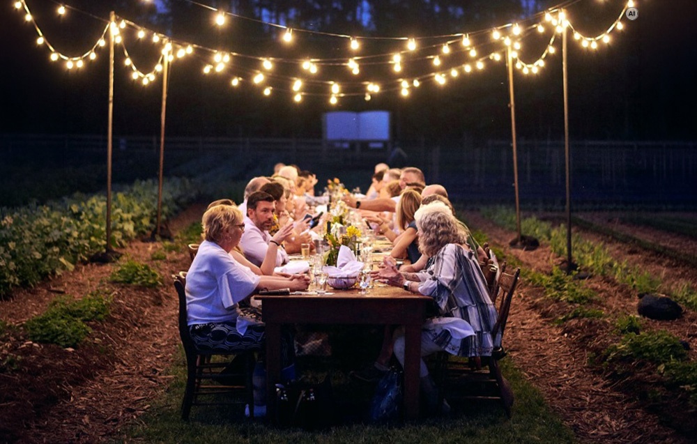 LEPRO PR440001-WW Solar Garden String Lights, 7.62 m, Twilight Sensor, 4 Modes aprašymas - Prekės nuotrauka