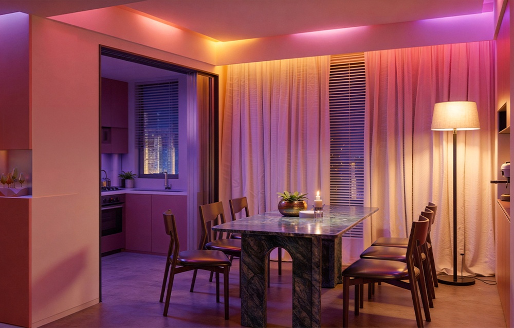 Lepro S1 10m Wi-Fi Bluetooth RGBIC LED juosta aprašymas - Prekės nuotrauka Lepro S1 10m Wi-Fi Bluetooth RGBIC LED juosta aprašymas - Prekės nuotrauka
