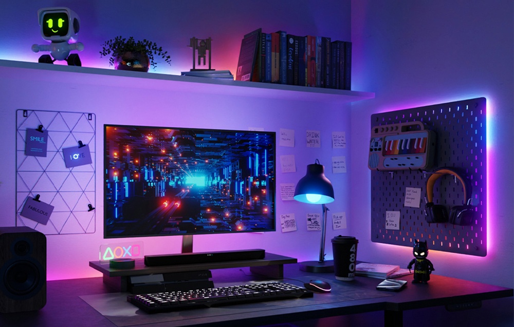 Lepro S1 20m Wi-Fi Bluetooth RGBIC LED Strip aprašymas - Prekės nuotrauka