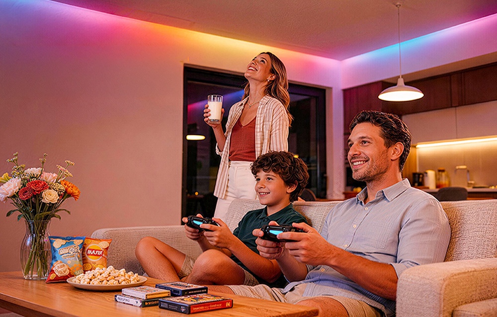 Lepro S1 5m Wi-Fi Bluetooth RGBIC LED Strip aprašymas - Prekės nuotrauka Lepro S1 5m Wi-Fi Bluetooth RGBIC LED Strip aprašymas - Prekės nuotrauka