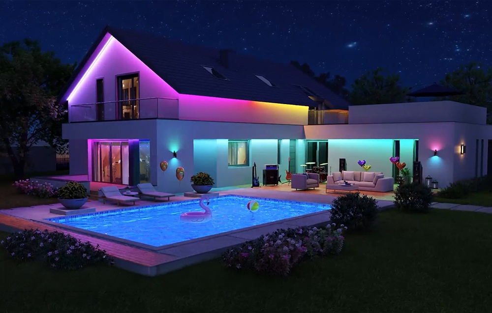 Lepro SW1 10m Wi-Fi Bluetooth RGBIC LED Strip aprašymas - Prekės nuotrauka Lepro SW1 10m Wi-Fi Bluetooth RGBIC LED Strip aprašymas - Prekės nuotrauka