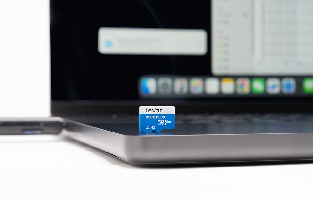 „Lexar Micro SDXC“ atminties kortelė, 256 GB (SD3.0) aprašymas - Prekės nuotrauka