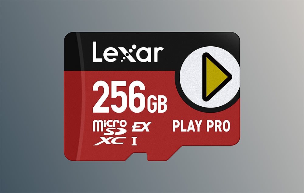 Atminties kortelė Lexar 256GB Micro SDXC Express PLAY Pro Express 7.1 UHS-I C10 U3 V30 kortelė aprašymas - Prekės nuotrauka