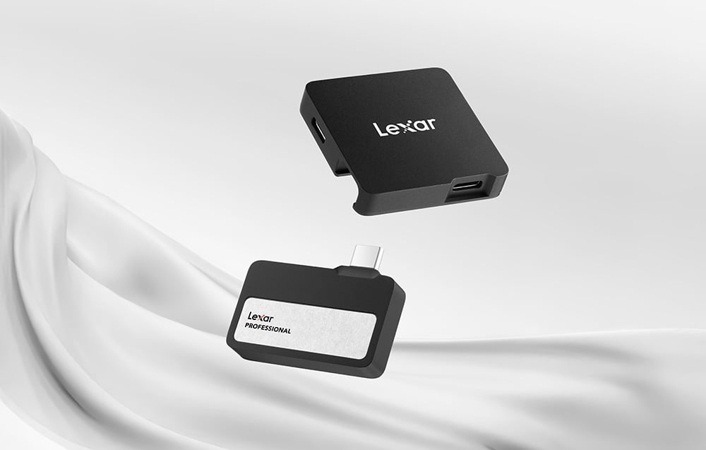 Kietasis diskas „Lexar SSD SL400S“, USB3.2 Gen2 iki R1050/W1000 su šakotuvu, 1 TB aprašymas - Prekės nuotrauka