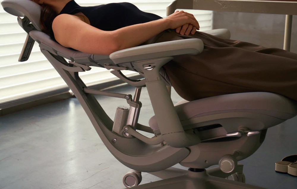 LiberNovo Omni 45 cm Ergonomic Chair (Gray) aprašymas - Prekės nuotrauka LiberNovo Omni 45 cm Ergonomic Chair (Gray) aprašymas - Prekės nuotrauka