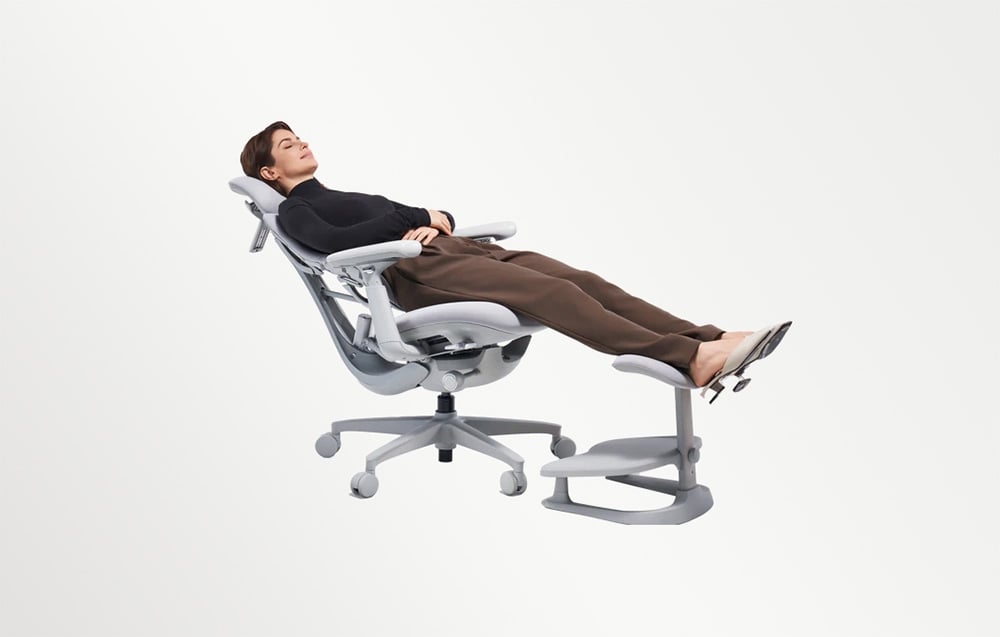 LiberNovo Omni Dynamic 45 cm Ergonomic Chair (Gray) aprašymas - Prekės nuotrauka
