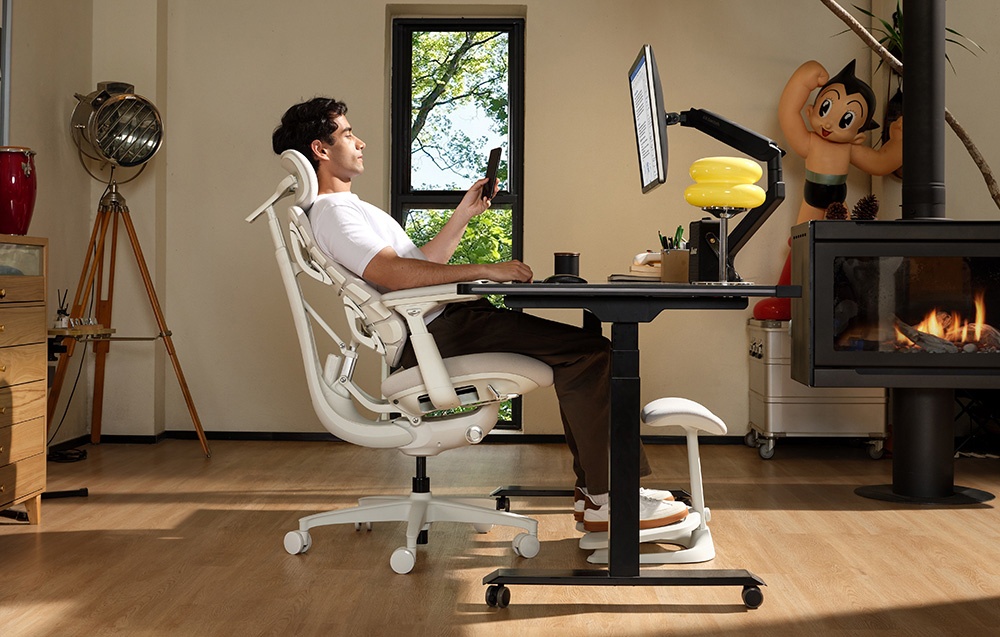 LiberNovo Omni 45 cm ergonominė kėdė (balta) aprašymas - Prekės nuotrauka LiberNovo Omni 45 cm ergonominė kėdė (balta) aprašymas - Prekės nuotrauka