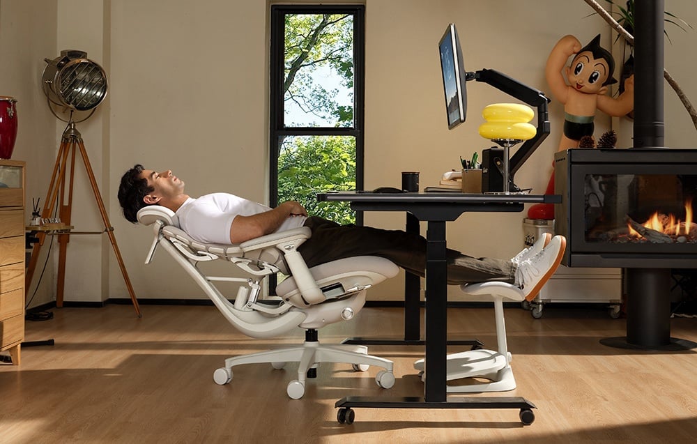 LiberNovo Omni GEN 48 cm ergonominė kėdė (balta) aprašymas - Prekės nuotrauka LiberNovo Omni GEN 48 cm ergonominė kėdė (balta) aprašymas - Prekės nuotrauka