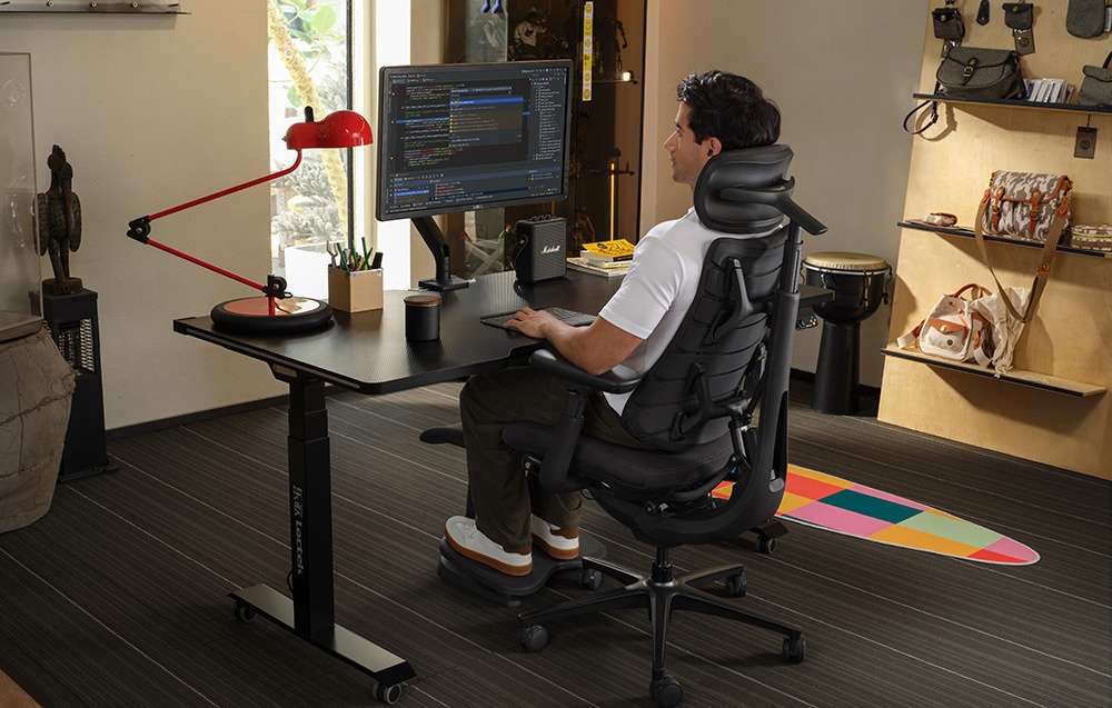 LiberNovo OC1-PRO 45 cm ergonominė kėdė (grafito spalvos) aprašymas - Prekės nuotrauka LiberNovo OC1-PRO 45 cm ergonominė kėdė (grafito spalvos) aprašymas - Prekės nuotrauka