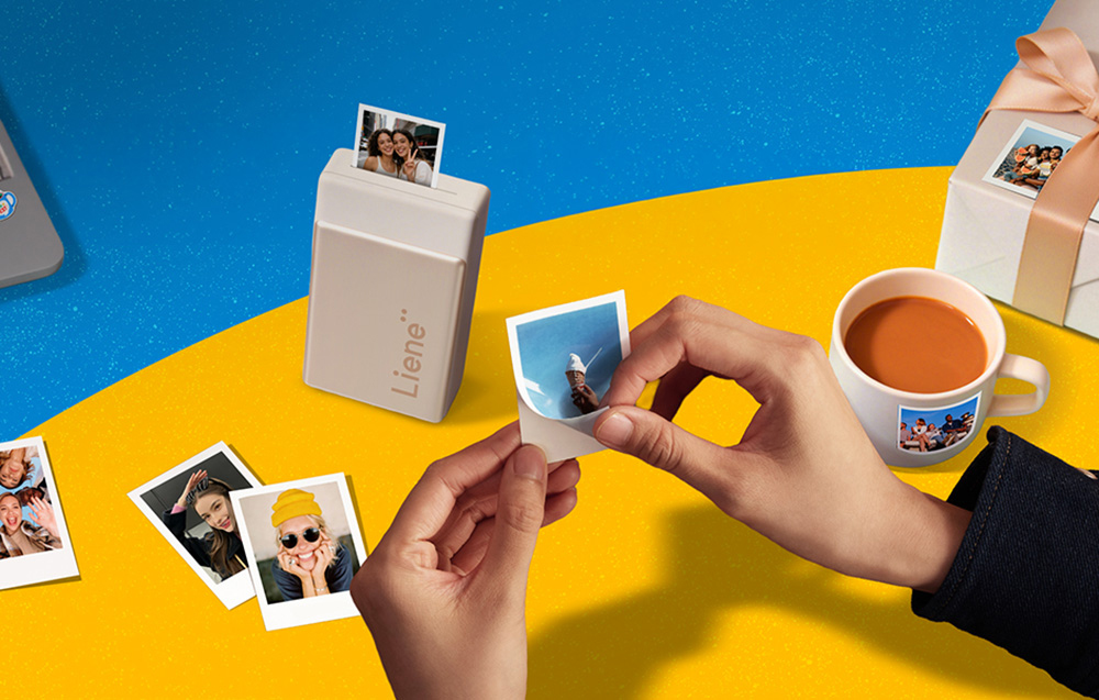Liene Pearl N200 Pro 2x3" Portable Photo Spausdintuvas Kit (Gold) aprašymas - Prekės nuotrauka