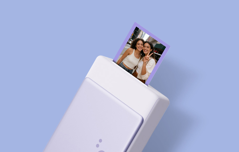 Liene Pearl N200 Pro 2x3" Portable Photo Spausdintuvas Kit (Violetinė) aprašymas - Prekės nuotrauka