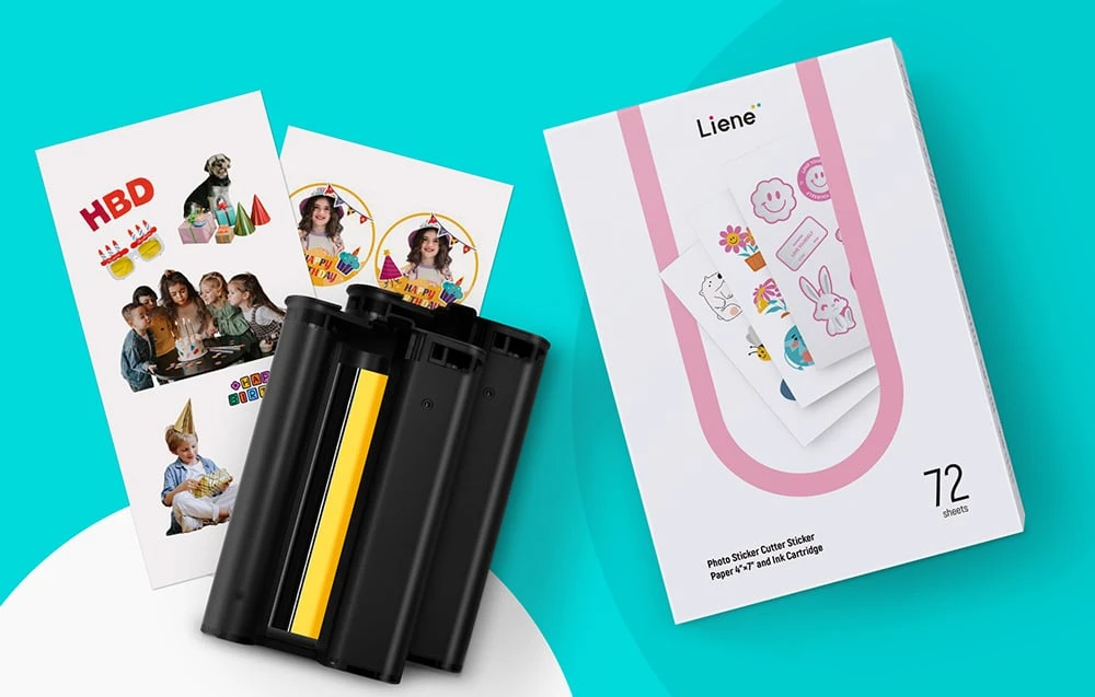 Liene PixCut spausdintuvas paper, 4×7″, 72 sheets aprašymas - Prekės nuotrauka