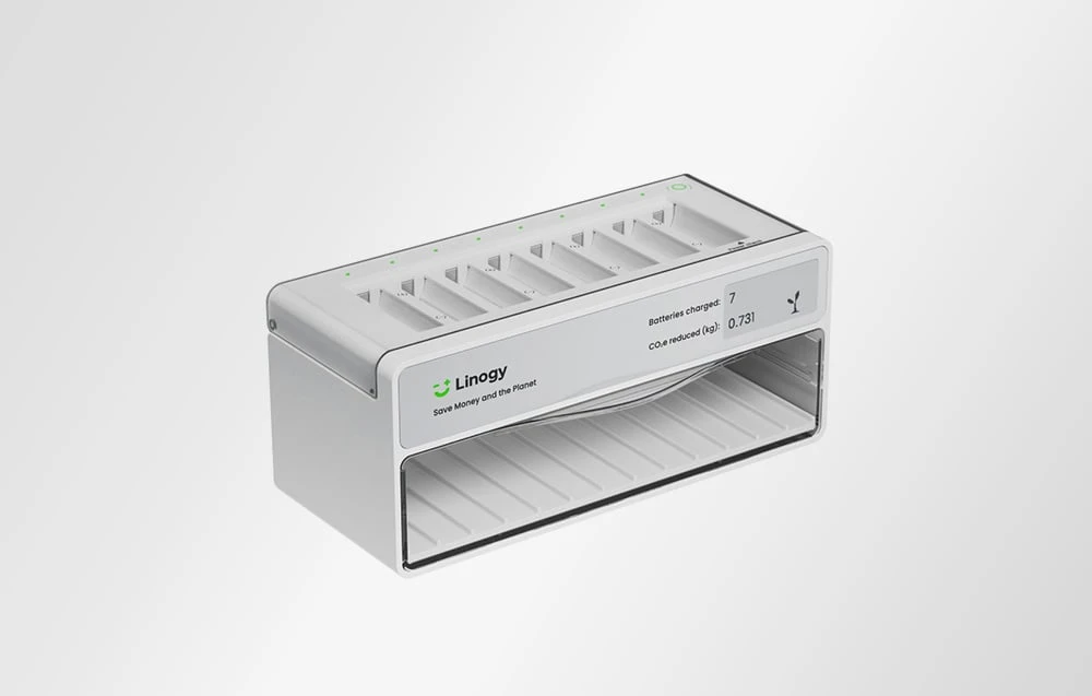 LINOGY universal AA/AAA charger aprašymas - Prekės nuotrauka LINOGY universal AA/AAA charger aprašymas - Prekės nuotrauka