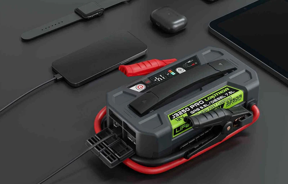 LOKITHOR J3250 Pro 74.24 Wh 3250 A Jump Starter aprašymas - Prekės nuotrauka