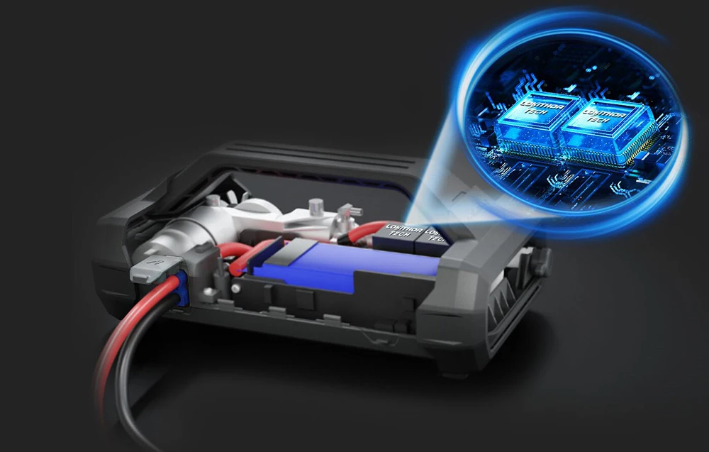 LOKITHOR J402 PRO 88,8 Wh 3500 A užvedimo jungiklis aprašymas - Prekės nuotrauka