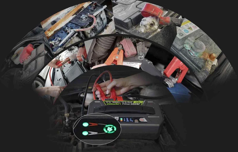 LOKITHOR J5000 PRO Jump Starter, 99.84 Wh, 5000 A aprašymas - Prekės nuotrauka