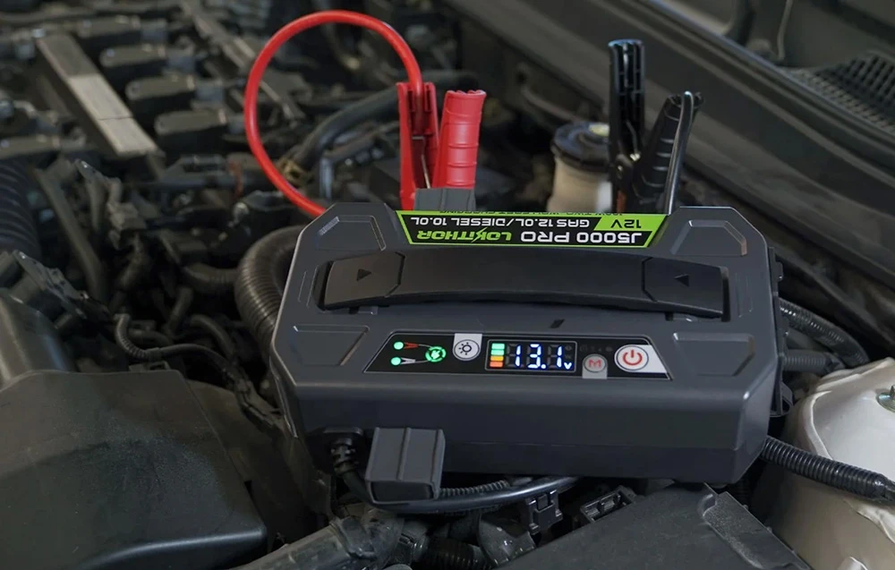 LOKITHOR J5000 PRO Jump Starter, 99.84 Wh, 5000 A aprašymas - Prekės nuotrauka