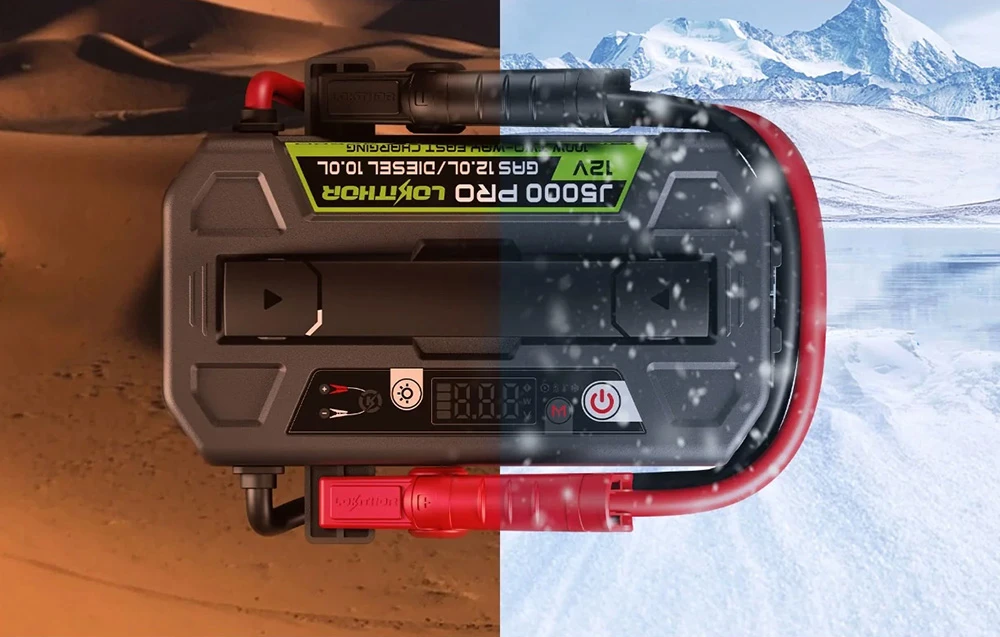 LOKITHOR J5000 PRO Jump Starter, 99.84 Wh, 5000 A aprašymas - Prekės nuotrauka