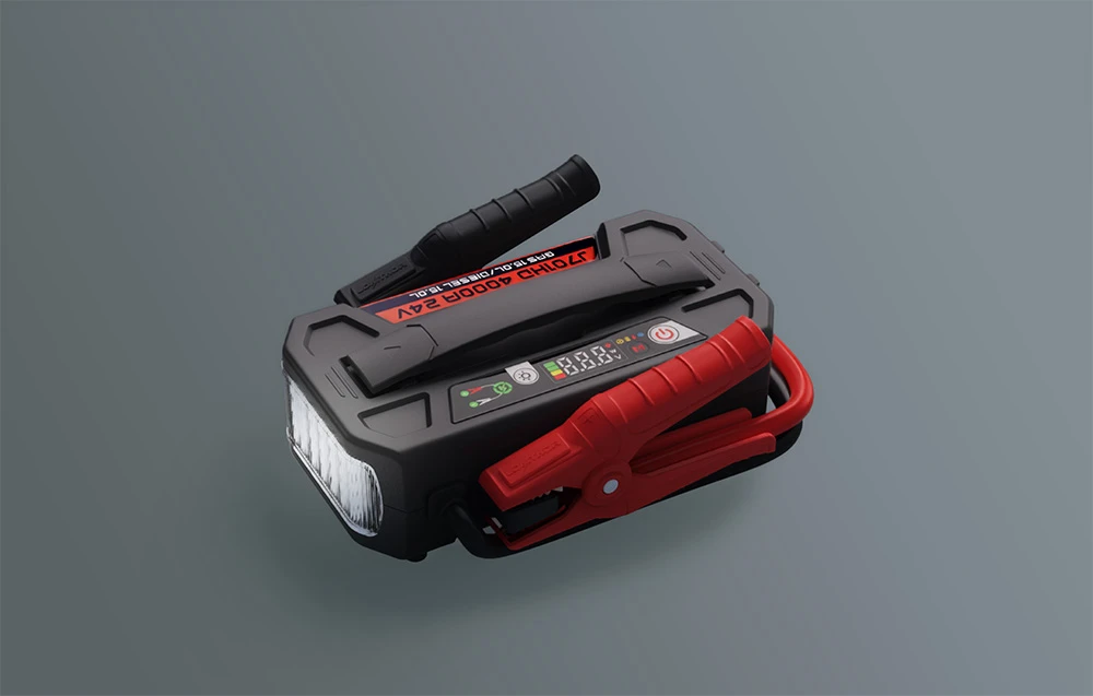 LOKITHOR J701HD Jump Starter, 207,2Wh, 4,000 A aprašymas - Prekės nuotrauka LOKITHOR J701HD Jump Starter, 207,2Wh, 4,000 A aprašymas - Prekės nuotrauka