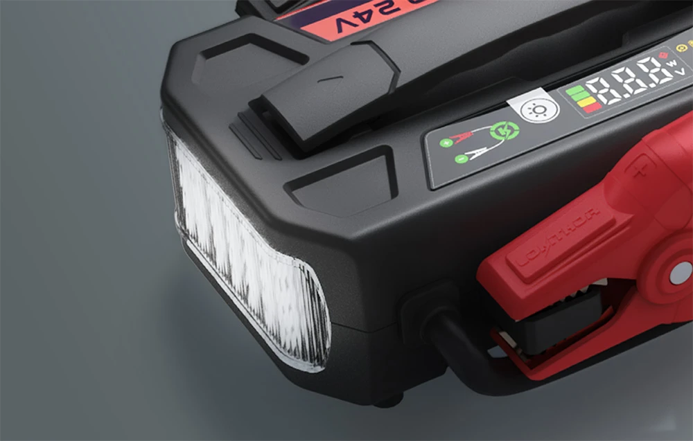 LOKITHOR J701HD Jump Starter, 207,2Wh, 4,000 A aprašymas - Prekės nuotrauka LOKITHOR J701HD Jump Starter, 207,2Wh, 4,000 A aprašymas - Prekės nuotrauka