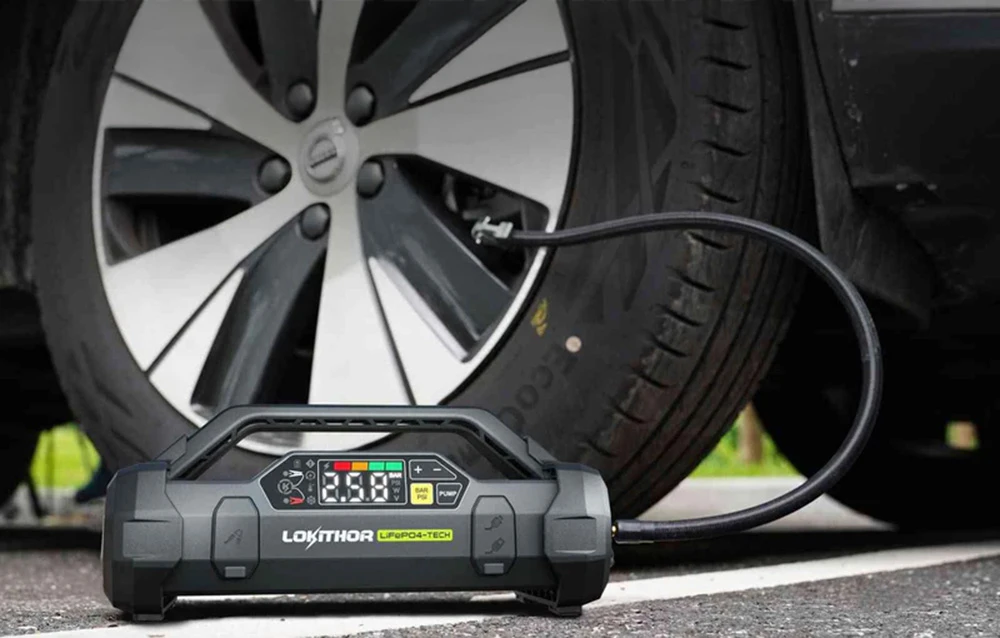LOKITHOR JA30000 PRO 46.08 Wh 3000 A Jump Starter aprašymas - Prekės nuotrauka