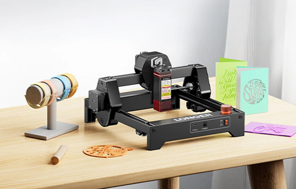 LONGER RAY5 mini 3.5W lazerinis Engraver aprašymas - Prekės nuotrauka
