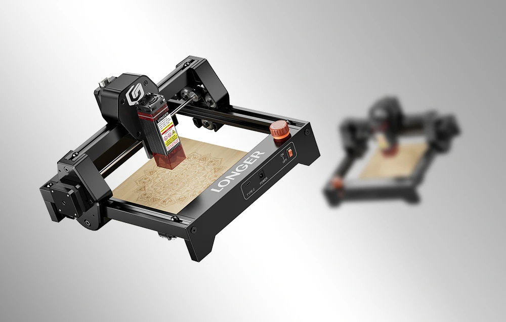 LONGER RAY5 mini 5.5W lazerinis Engraver aprašymas - Prekės nuotrauka
