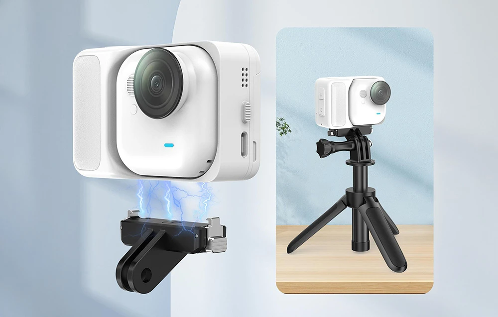 Magnetic adapter with quick release Puluz for Insta360 GO Ultra aprašymas - Prekės nuotrauka