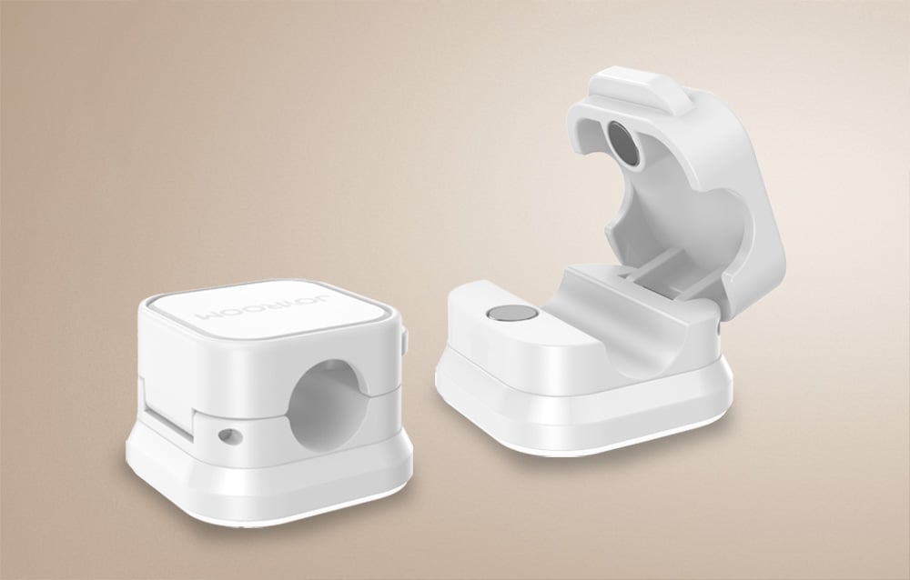 Magnetic Cable Organizer Joyroom JR-ZS368 3 vnt baltos spalvos aprašymas - Prekės nuotrauka