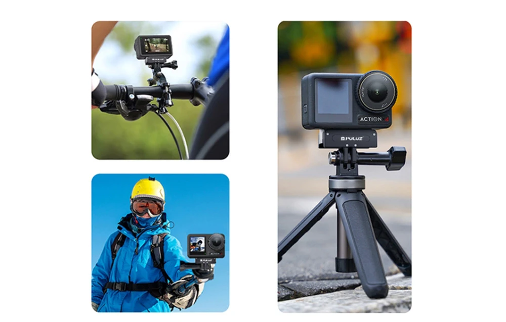 Magnetic metal stand PULUZ DJI Osmo (juodas) aprašymas - Prekės nuotrauka