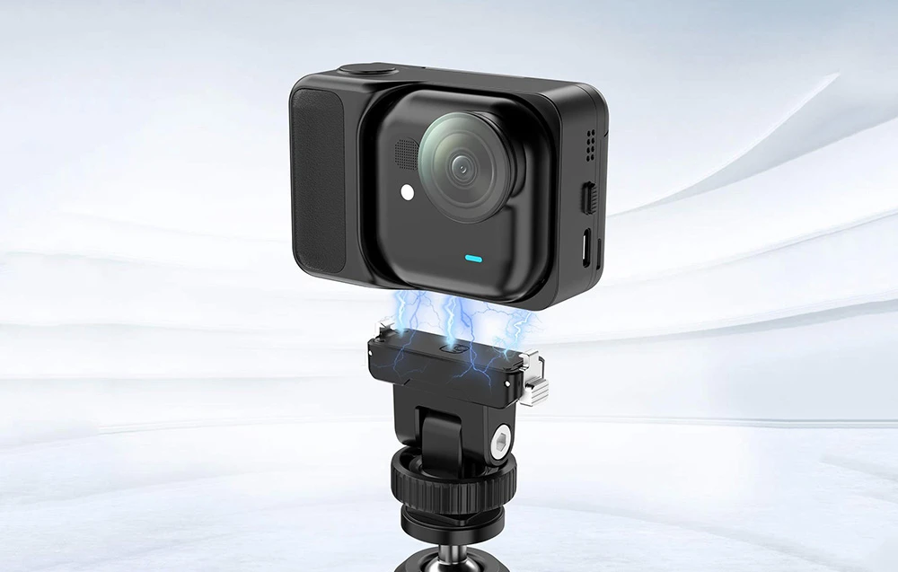 Magnetic multifunction adapter with quick release Puluz for Insta 360 GO Ultra aprašymas - Prekės nuotrauka