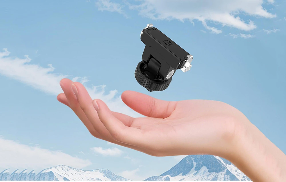 Magnetic multifunction adapter with quick release Puluz for Insta 360 GO Ultra aprašymas - Prekės nuotrauka