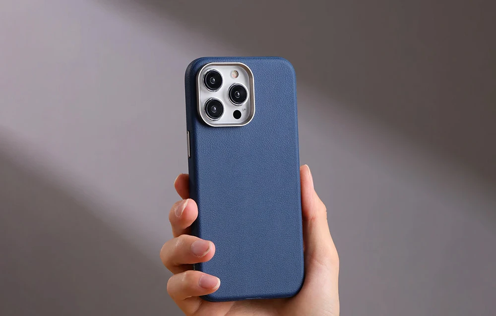 Magnetinis telefono dėklas, skirtas iPhone 15 Joyroom JR-BP007 (mėlynas) aprašymas - Prekės nuotrauka