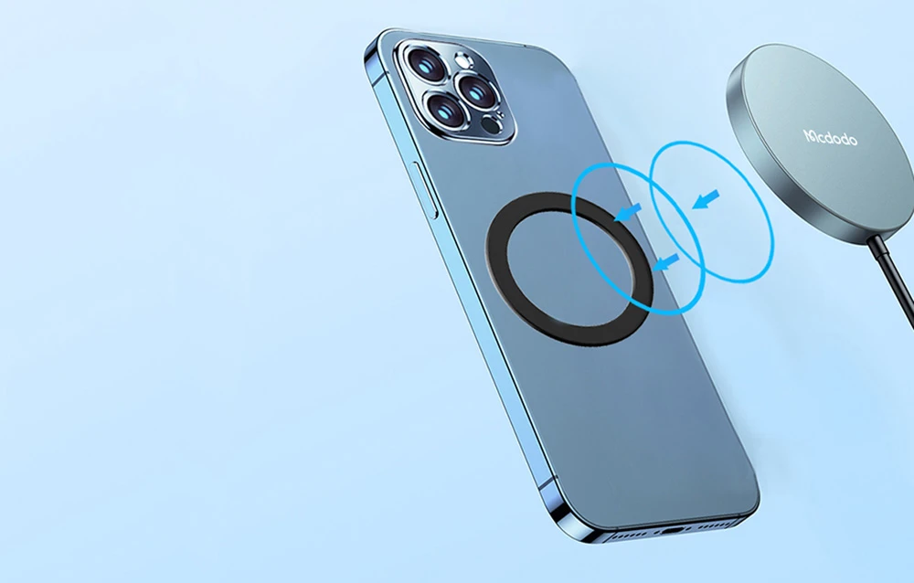 Magnetinis telefono laikiklis / žiedas Mcdodo įrenginiams su MagSafe 1vnt (juodas) aprašymas - Prekės nuotrauka Magnetinis telefono laikiklis / žiedas Mcdodo įrenginiams su MagSafe 1vnt (juodas) aprašymas - Prekės nuotrauka