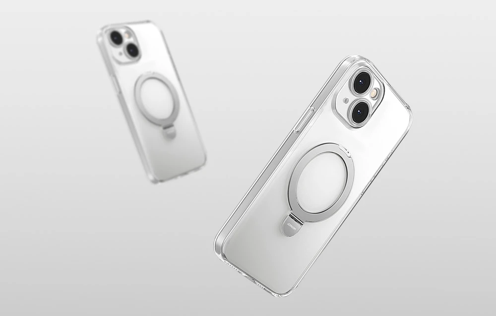Magnetinis telefono dėklas Joyroom skirtas iPhone 15 (skaidrus) aprašymas - Prekės nuotrauka