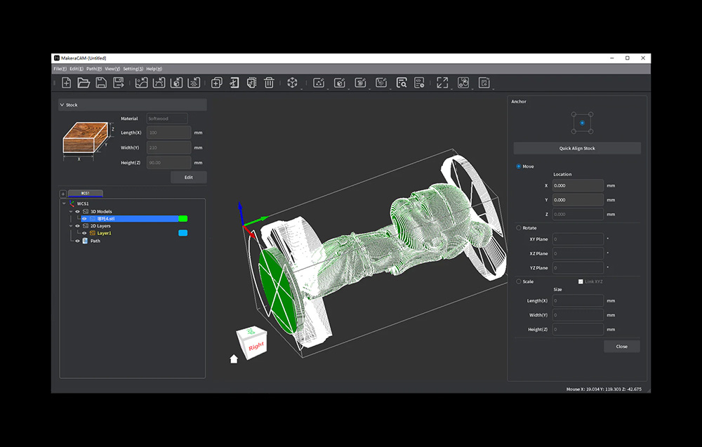 Makera Carvera 4th Axis Module – Harmonic Drive Version aprašymas - Prekės nuotrauka