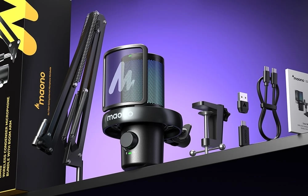 Maono DM40 S Pro microphone (juodas) aprašymas - Prekės nuotrauka Maono DM40 S Pro microphone (juodas) aprašymas - Prekės nuotrauka