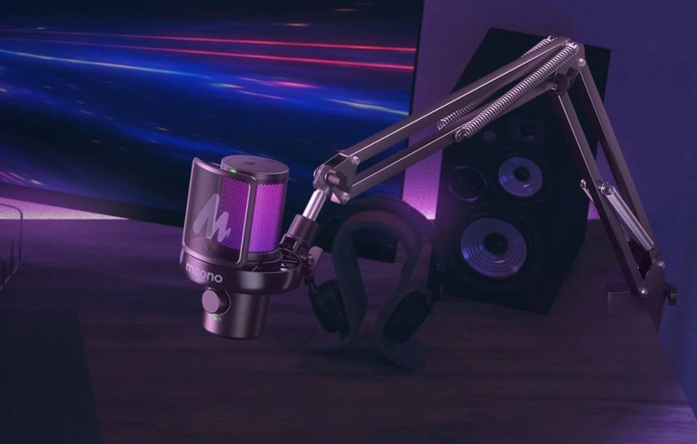 Maono DM40 S Pro microphone (juodas) aprašymas - Prekės nuotrauka Maono DM40 S Pro microphone (juodas) aprašymas - Prekės nuotrauka