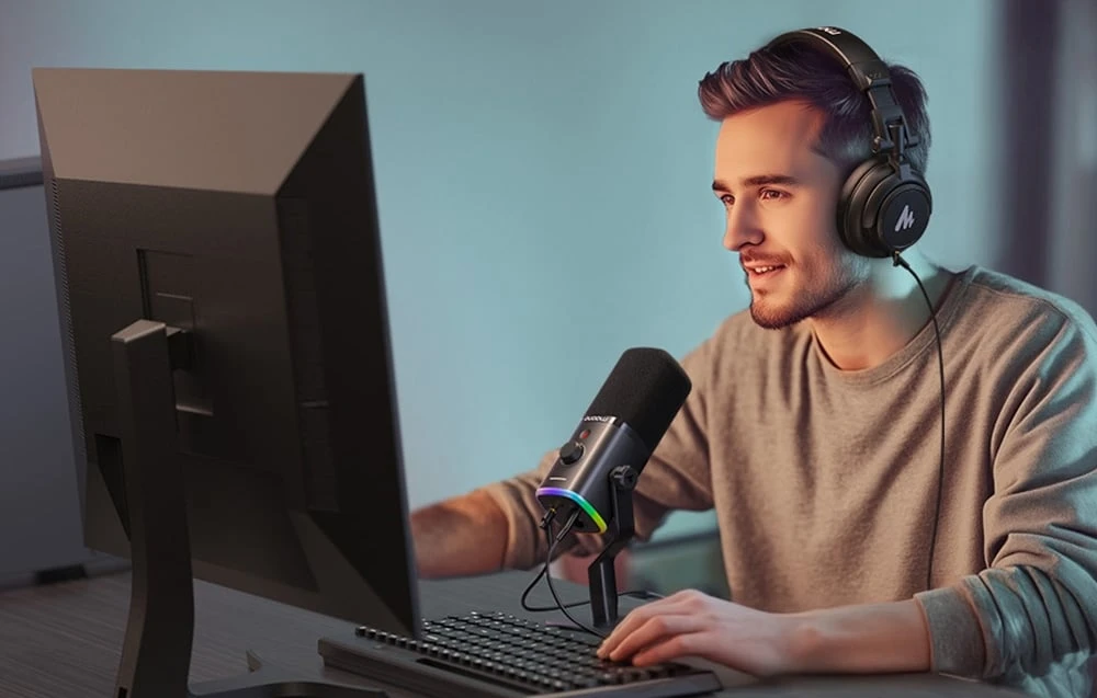 Maono PD100X microphone (juodas) aprašymas - Prekės nuotrauka Maono PD100X microphone (juodas) aprašymas - Prekės nuotrauka