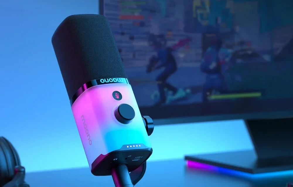 Maono PD100X RGB mikrofonas juodas aprašymas - Prekės nuotrauka Maono PD100X RGB mikrofonas juodas aprašymas - Prekės nuotrauka