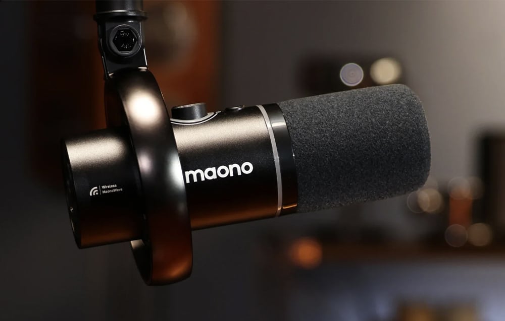 MAONO PD200WS Dynamic Microphone (Juodas) aprašymas - Prekės nuotrauka