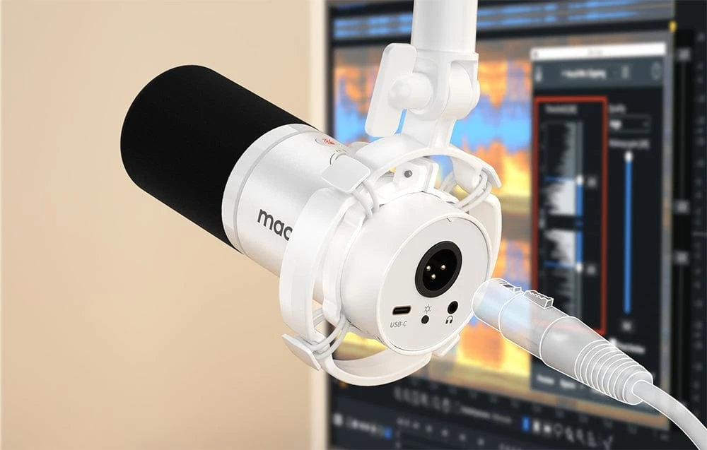 Maono Vision PD200XS mikrofonas (baltas) aprašymas - Prekės nuotrauka Maono Vision PD200XS mikrofonas (baltas) aprašymas - Prekės nuotrauka
