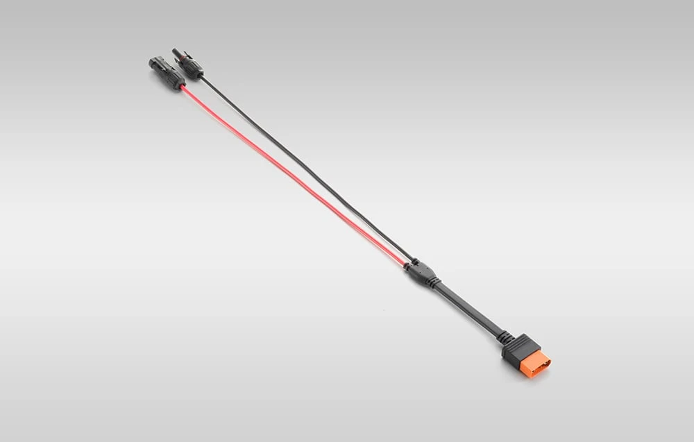 MC4 cable for charging the DJI Power 1000 Mini station from solar panels aprašymas - Prekės nuotrauka