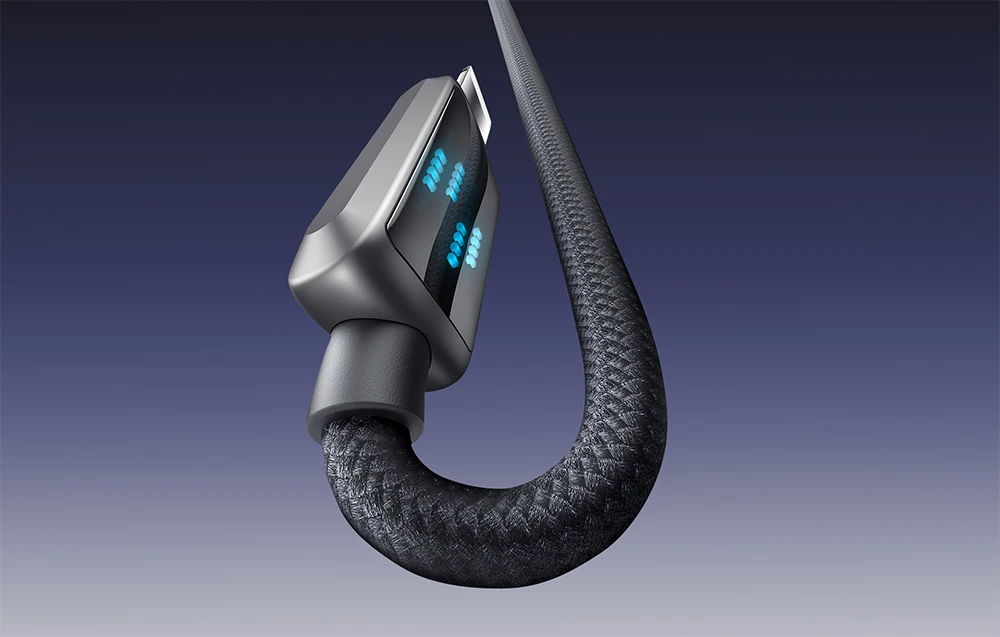 Mcdodo CA-2630 USB-C prie Lightning laidas, 36 W, LED ekranas, 1.2 m aprašymas - Prekės nuotrauka
